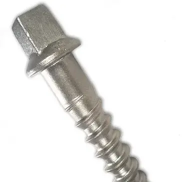 Tirafondo para durmiente de madera